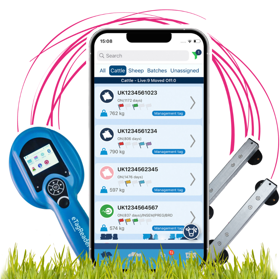 Hero iLivestock all-in-one livestock management platform software reading weighing platform