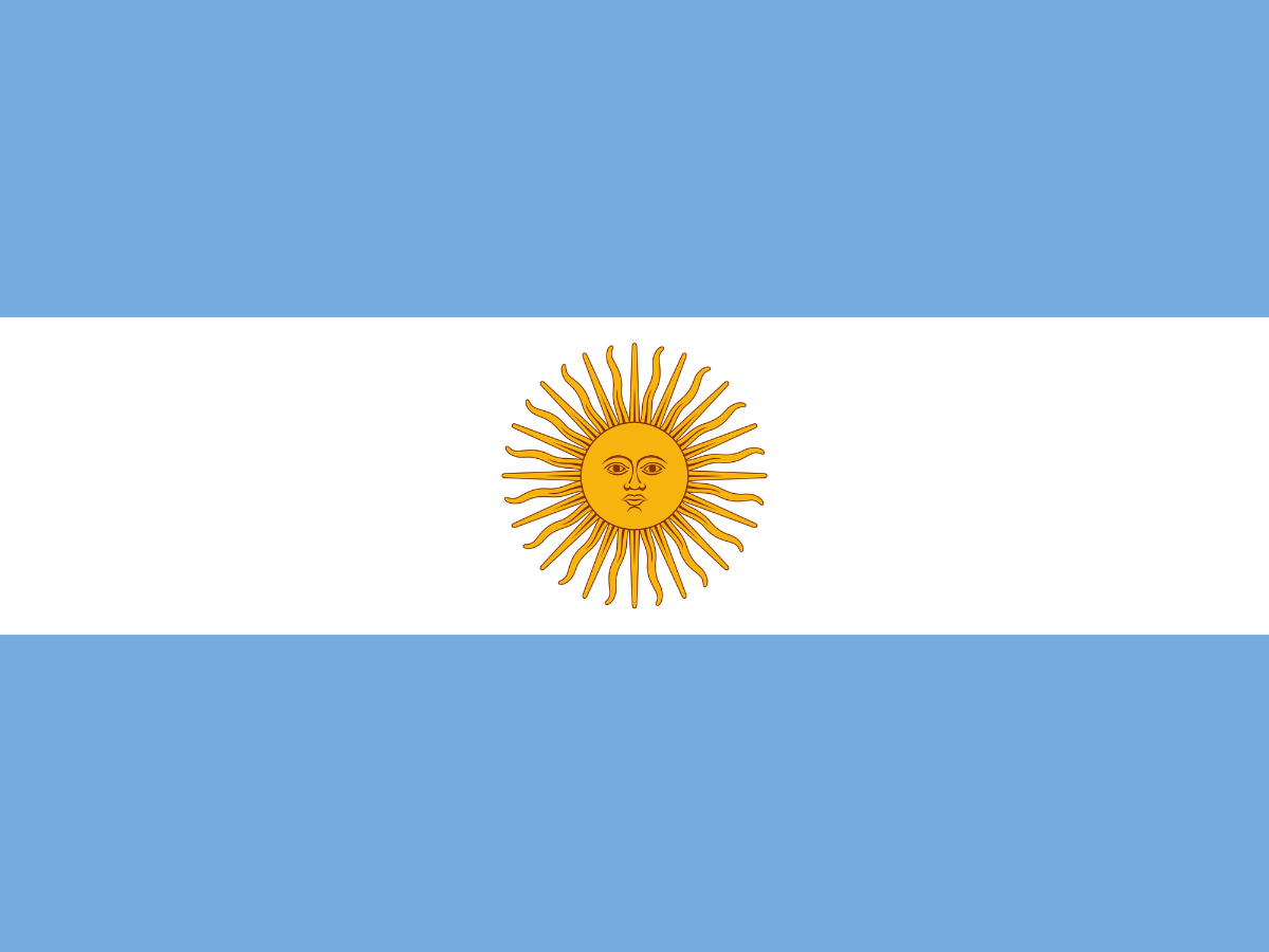 Flag Argentina Villanueva